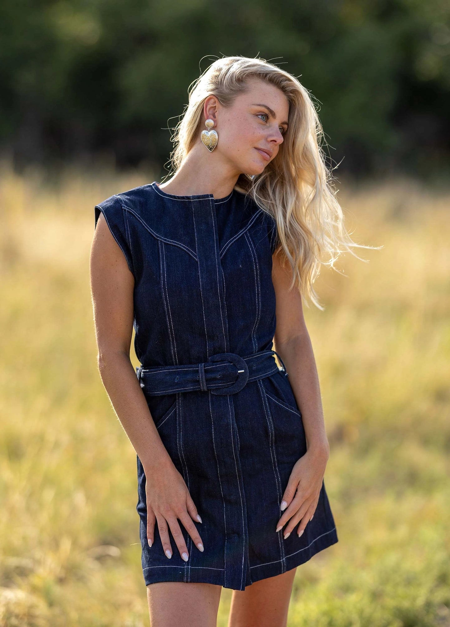 Pharaoh Denim Dress
