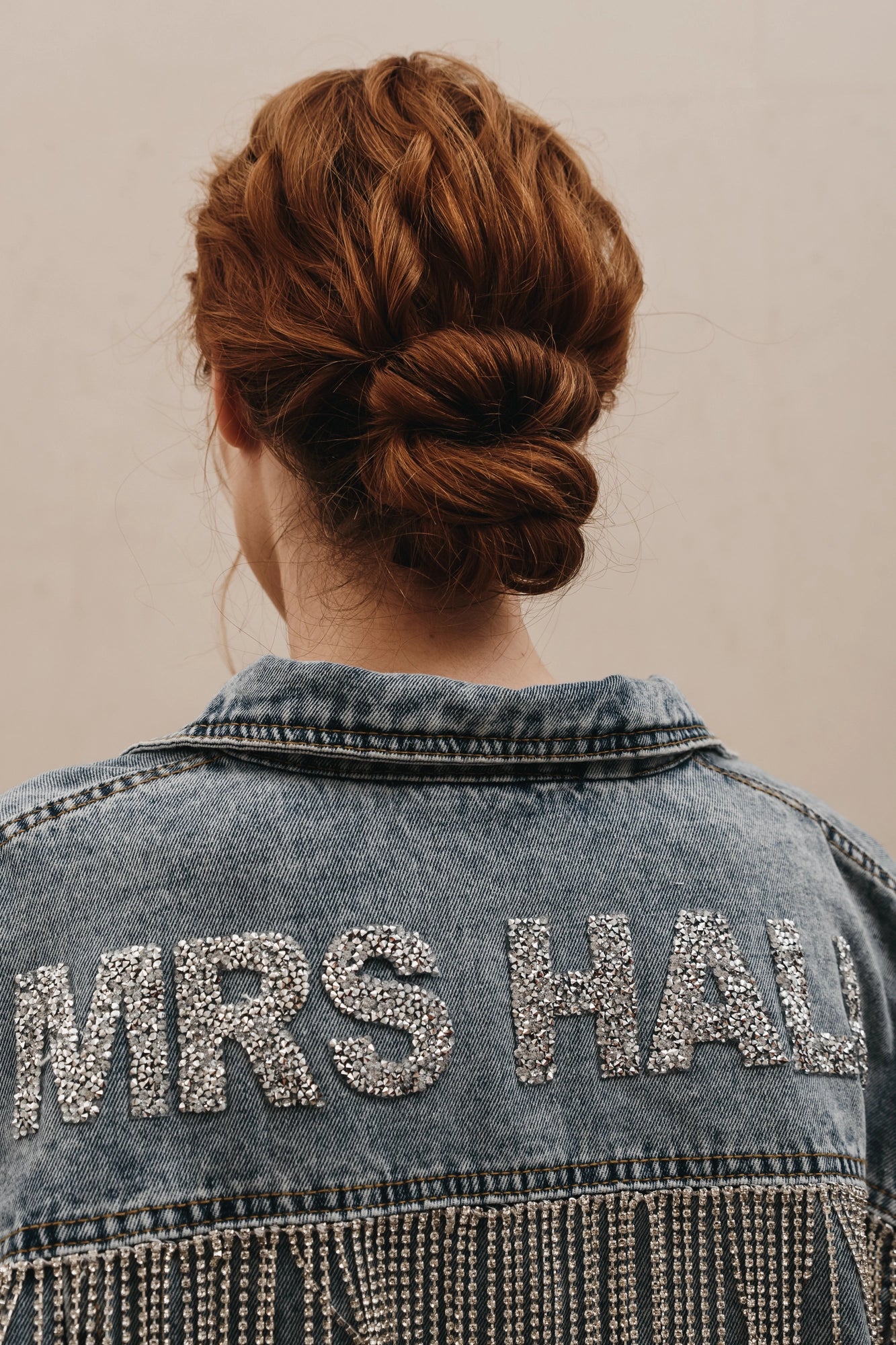 Customizable Fringe Denim Jacket