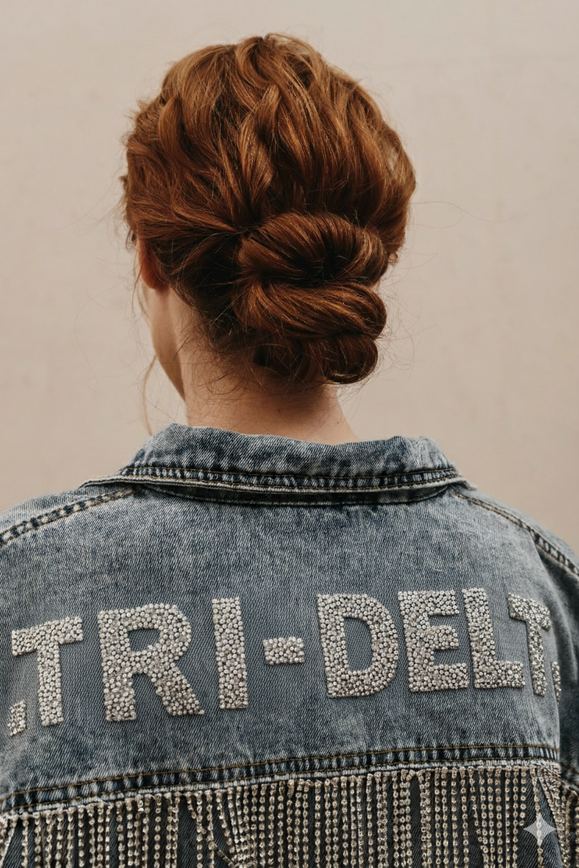 Customizable Fringe Denim Jacket
