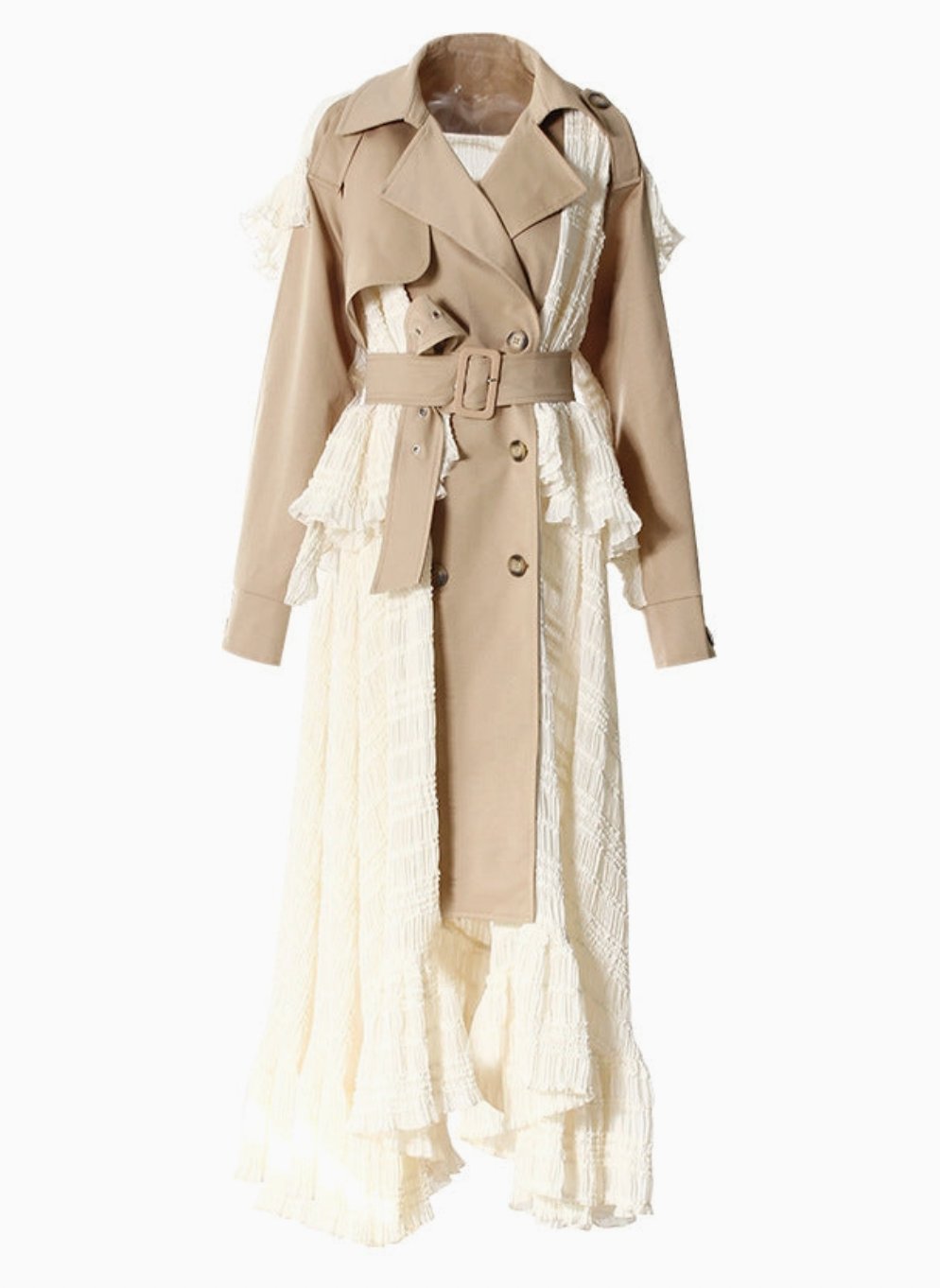 Light Lace Trench