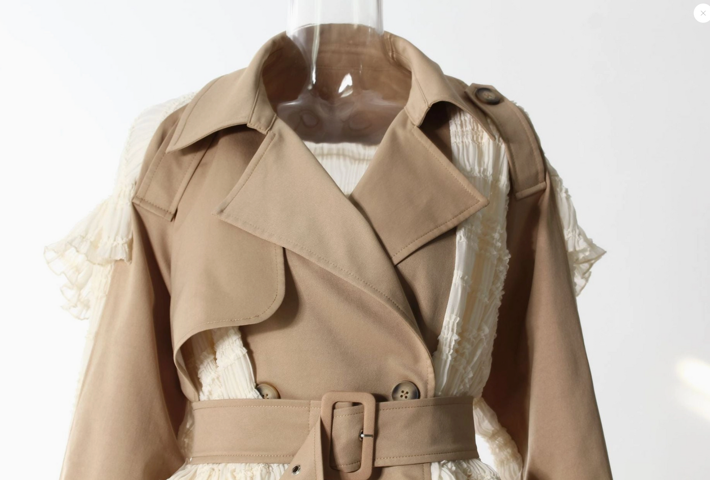 Light Lace Trench