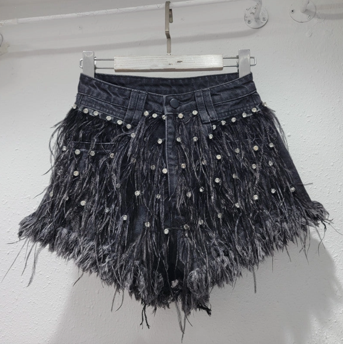 Heather's Feather Shorts