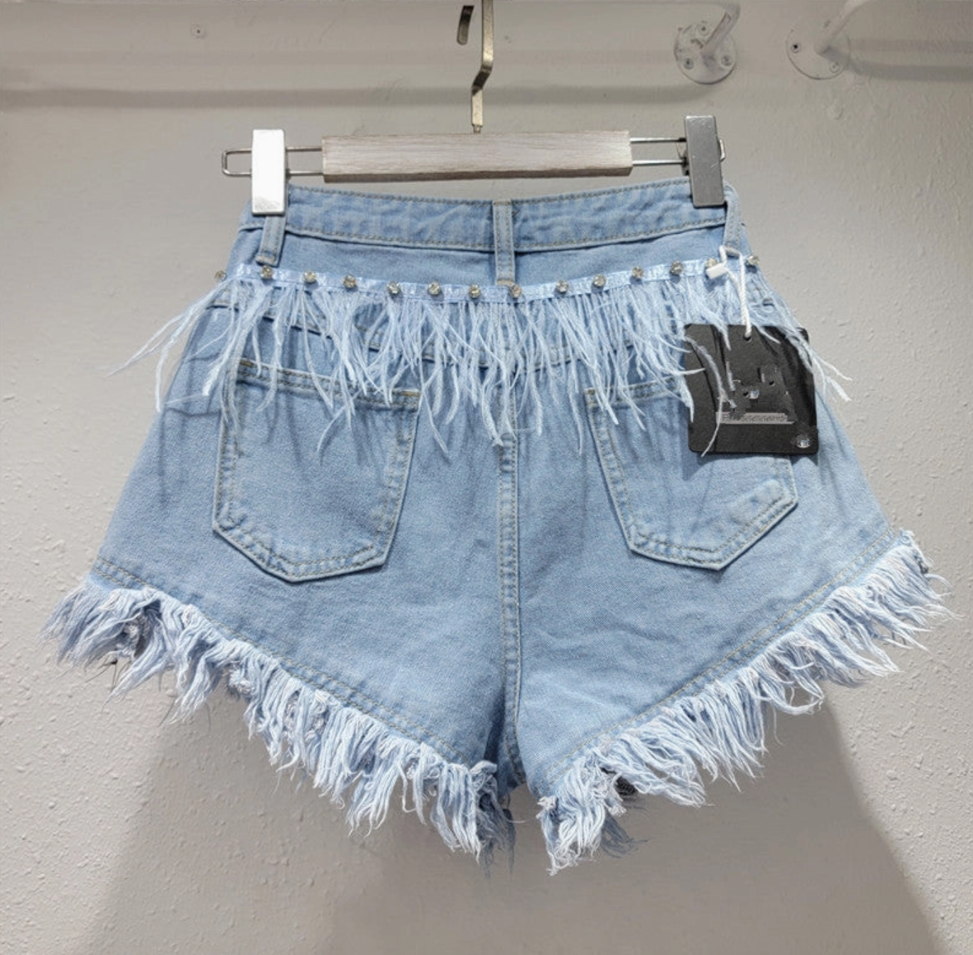 Heather's Feather Shorts