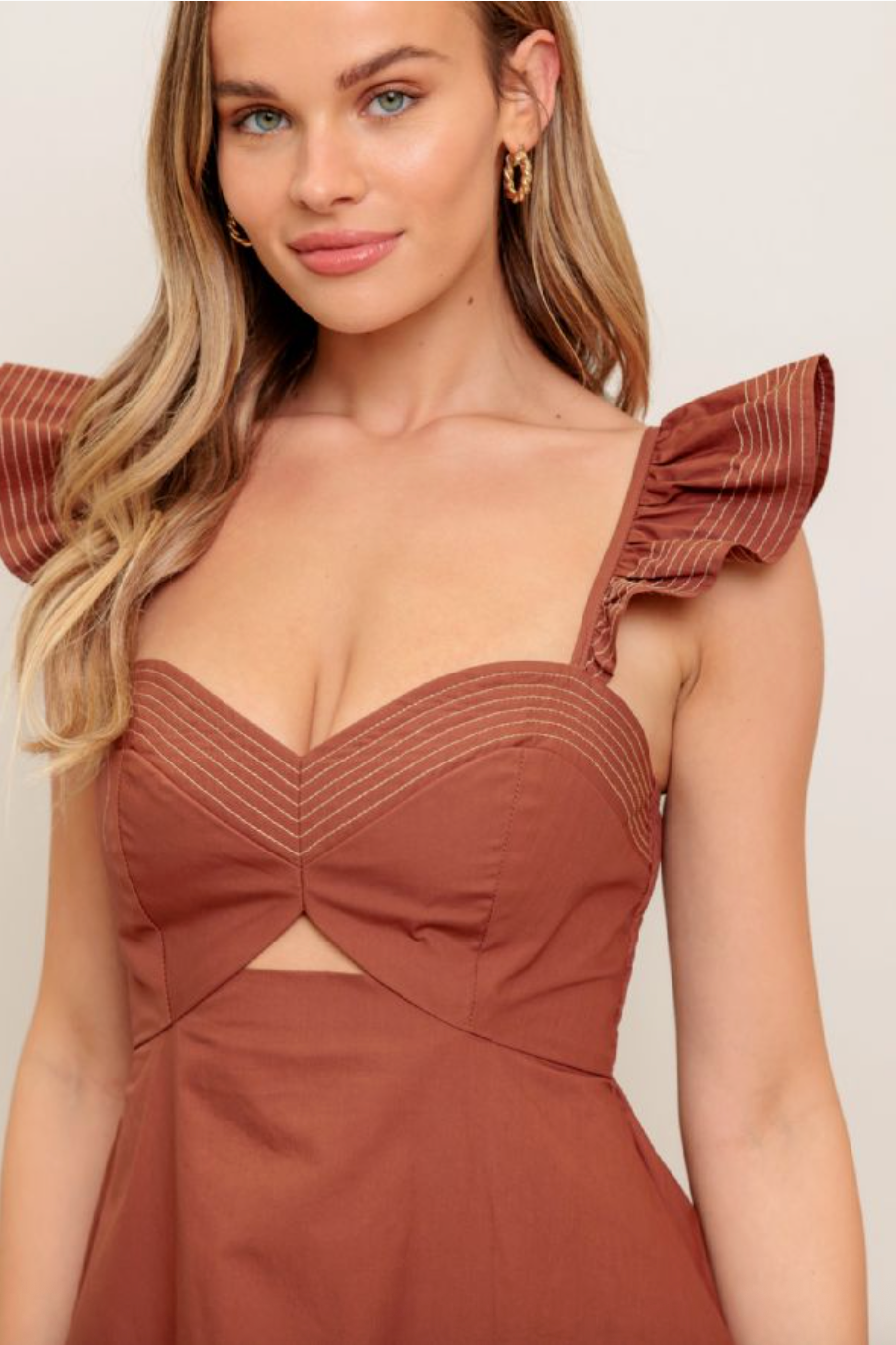 Call Me Cognac Dress
