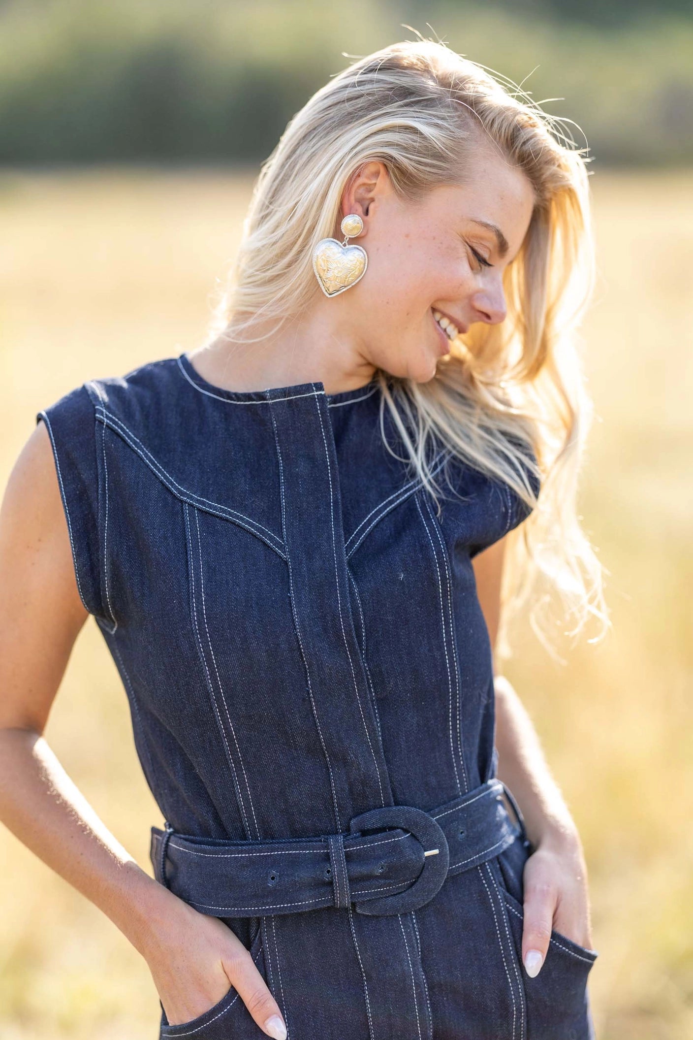 Pharaoh Denim Dress