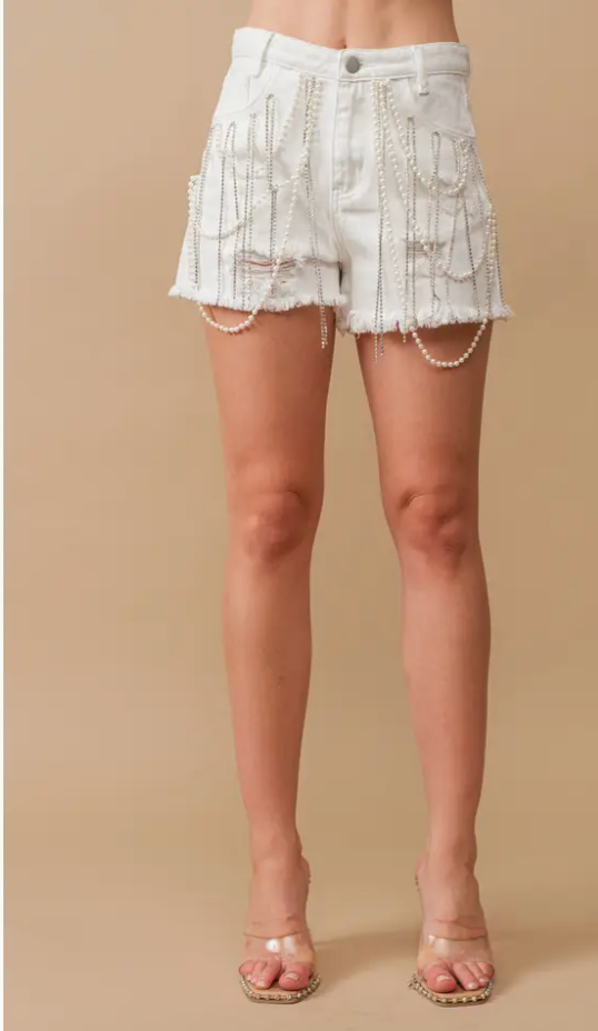 The Pearl Drip Shorts